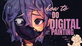 How to do digital painting