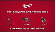 Milwaukee® Locking Tool Lanyards and Accessories