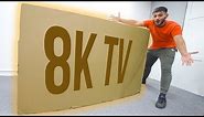 Samsung 8K TV Unboxing and review!