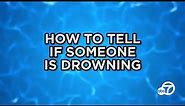 How to spot the key signs of drowning and what you can do to save someone