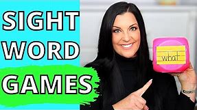SIGHT WORD ACTIVITIES FOR KINDERGARTEN AND PRESCHOOL | How to Teach Sight Words at Home