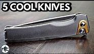 5 INSANELY Cool Pocket Knives You Should Know About!