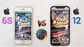 iPhone 12 vs iPhone 6S SPEED Test - A 5 Year Improvement!