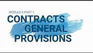OBLICON_GENERAL PROVISIONS OF CONTRACTS PART 1