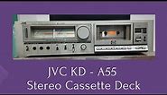 Sold - JVC KD-A55 | Stereo Cassette Deck | Vintage Audio Memories