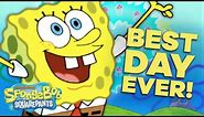 SpongeBob's Best Day EVER 🎉 in 5 Minutes! | SpongeBob