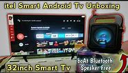 itel Smart Android tv unboxing || Itel G-Series 32-Inch Android TV || Full TV Review