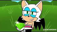 Sonic 06 Real-Time Fandub Games ANIMATIC: Rouge gives Omega weed