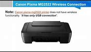 How to Connect Canon MG2522 Printer to Wifi? - Canon MG2522 Wifi Setup