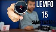 LEMFO 15 Smartwatch Review | Full 4G Android Smartwatch with Dual Camera and Sim Card
