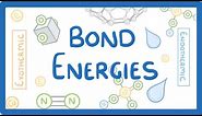 GCSE Chemistry - Bond Energies #44 (Higher tier)