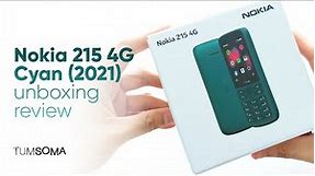 Nokia 215 4G Cyan - Unboxing Review