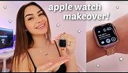 how to give your apple watch a makeover | metal band review *easy & cheap!*