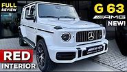 2021 MERCEDES G63 AMG WHITE G Class NEW FULL In-Depth Review BRUTAL Sound Exhaust Exterior Interior