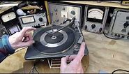 Garrard AT60 Record Player Video #1 of 3 - Below Deck Restoration