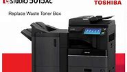 Replace e-STUDIO5015AC Series Waste Toner Box