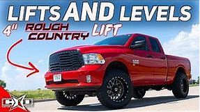 4" Rough Country Vertex Lift for YOUR 4th Gen Ram!