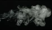 Free Slow Motion Footage: Wispy Smoke Blowing