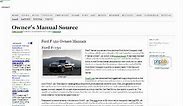 Ford F150 Owners Manual Free