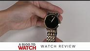 Movado Red Label Automatic “Museum Dial” Watch Review | aBlogtoWatch