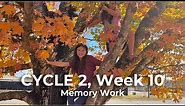 Cycle 2, Week 10, Classical Conversations Memory Work
