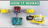 How DC GEAR MOTOR Works with ARDUINO and L298N
