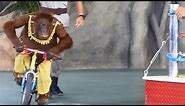 Funny Orangutan Ride The Bike at the Zoo Show and Wild animals Compilation
