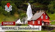 Steinsdalsfossen Waterfall | Norway | Video Travels | One Minute Guides