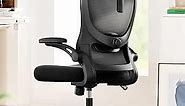 Marsail Ergonomic Office Chair: Office Computer Desk Chair with High Back Mesh and Adjustable Lumbar Support Rolling Work Swivel Task Chairs with Wheel 3D Armrests and Headrest