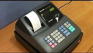 Sharp XE-A102 Cash Register: How to set the date and time