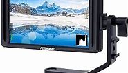 FEELWORLD F5 5 Inch DSLR On Camera Field Monitor Small Full HD 1920x1080 IPS Video Peaking Focus Assist with 4K HDMI 8.4V DC Input Output Include Tilt Arm