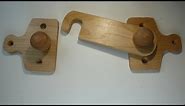 Making a wooden latch