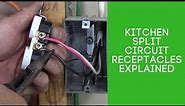 Kitchen Split Circuit Receptacles Explained