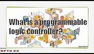 What is a programmable automation controller?