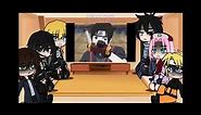 AoT and Naruto react to Naruto vs Orochimaru | Gacha Life / Club | Tsuki-chan~