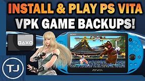 PS Vita Install & Play VPK Game Backups On 3.65/3.68 (VitaShell)