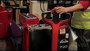 EnerSys Battery Tugger - Flexible and efficient battery change