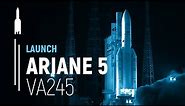 Flight VA245 – BepiColombo | Ariane 5 Launch | Arianespace
