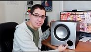 Polk Audio PSW10 10-Inch Powered Subwoofer Unboxing
