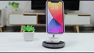 Choetech MagLeap Duo-Worldfirst 2 in 1 Magsafe Wireless Charger Stand