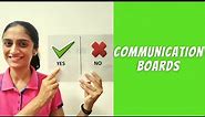 HOW TO USE COMMUNICATION BOARDS: For people with APHASIA