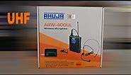 AHUJA ABW-400UL WIRELESS HEADSET MICROPHONE UNBOXING & REVIEW