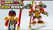 Monkie Kid's Mini Mech Review! NEW 2024 LEGO Set 80051