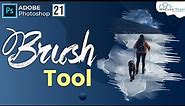 How to use Brush Tool in Photoshop [HINID] | Photoshop Tutorial #21