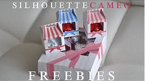 Hersheys Kiss Valentine Boxes - Silhouette Cameo Freebie