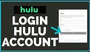 Hulu Login Sign In 2023: How to Login Hulu Account? Hulu.com Login