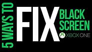 Xbox One Stuck at Black Screen - FIX 2019 | XBOX One S | Black Screen of Death