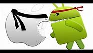 Mobile battle -/ Apple vs Android, Animation