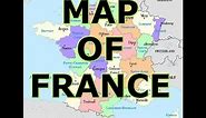 MAP OF FRANCE