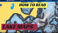 How to read lake maps